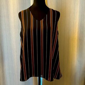 Cato sleeveless fully lined blouse size medium
